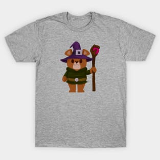 A BEAR MAGICIAN ADVENTURER T-Shirt